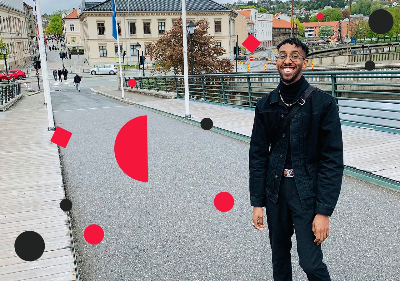 Fra aspirerende fotballstjerne til IT-konsulent, Kalid Mohamed Ali!
